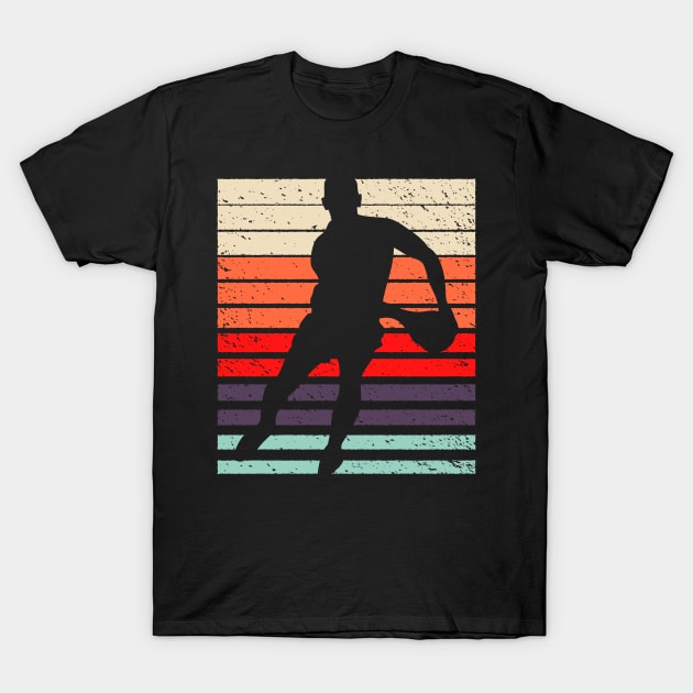 Retro Rugby Vintage 70s Team Nostalgia T-Shirt by BraaiNinja